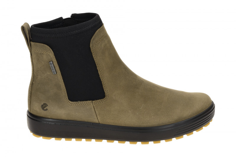 ecco SOFT 7 Tred Stiefelette grau grün GORE-TEX