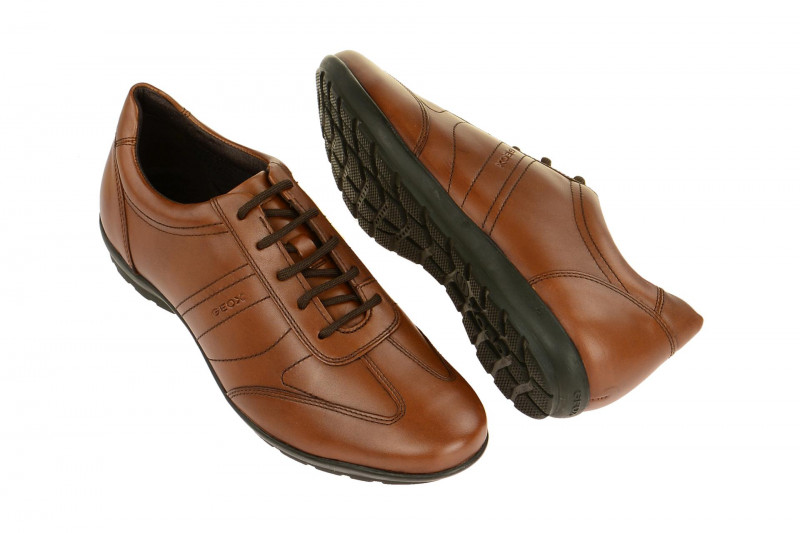 Geox Symbol Schuhe braun cognac U74A5B 00043 C6001
