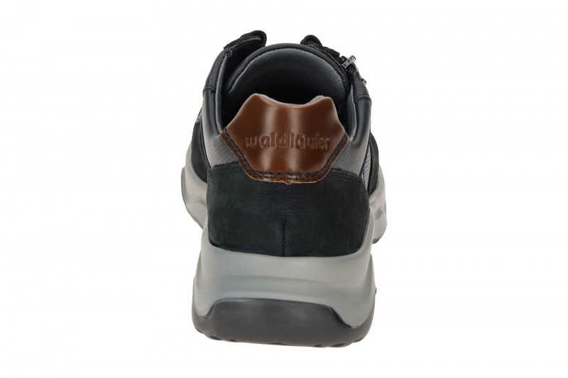 Waldläufer Max Schuhe blau braun H-Weite