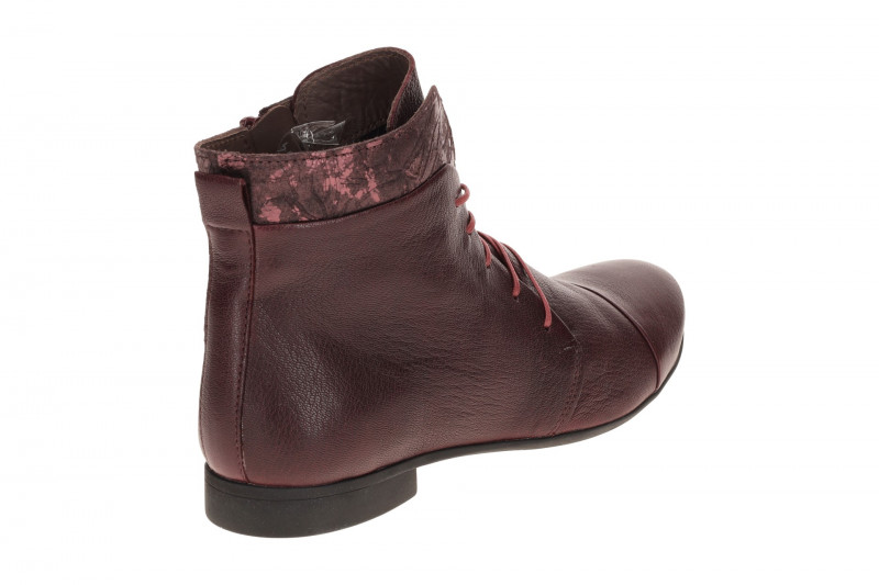 Think Guad 2 Schnür Stiefelette dunkelrot 1207