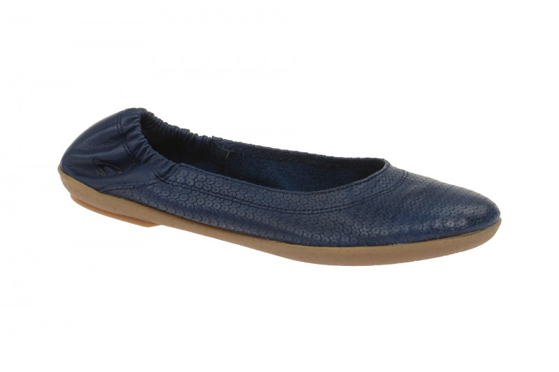 camel active Ballerinas Bamboo blau 800.70.11