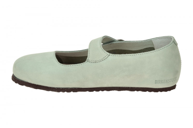 Birkenstock Tracy Schuhe Mary-Jane grün SCHMAL 1029755