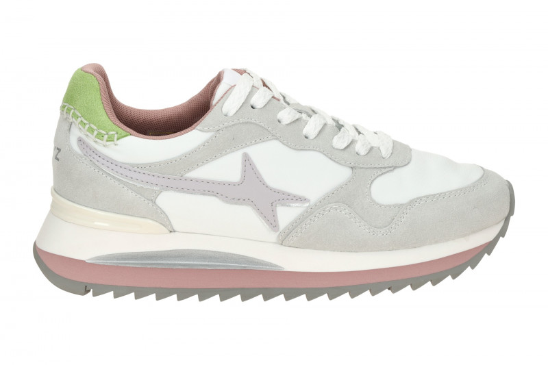 W6YZ Yak Sneakers Schuhe weiß grau Damen