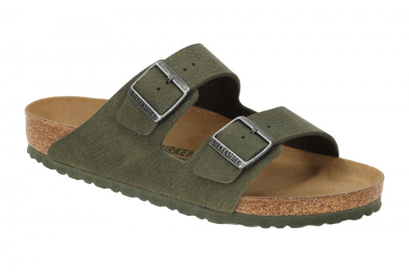1024550 Birkenstock Arizona Pantolette grün Vegan Normal-Weit 1024550 ...