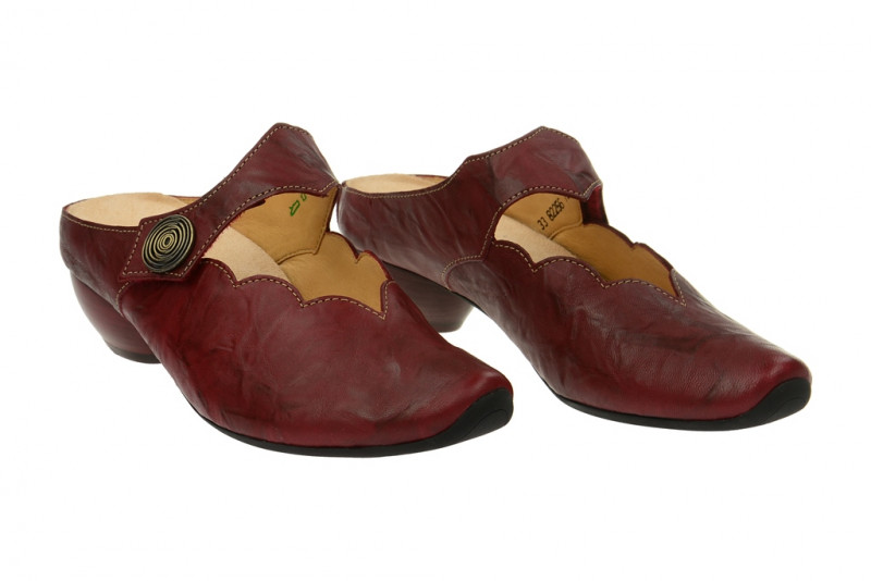 Think Aida Clogs Pantolette rot 2-82256-72