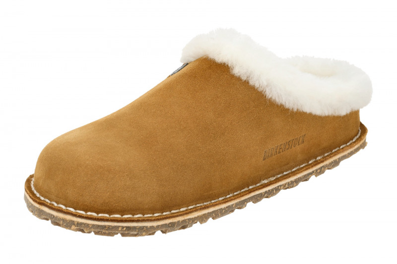 Birkenstock Zermatt Pantolette Clogs braun mink NORMAL-WEIT 1023161