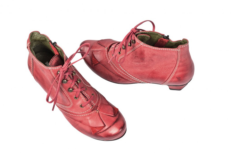 Tiggers Sara Stiefeletten in rot mit Lederfutter