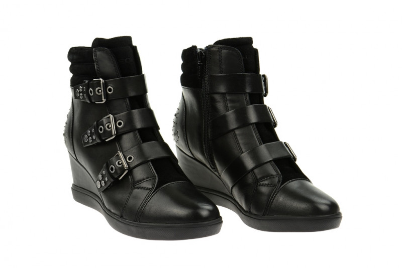Geox Elen Stiefelette schwarz D4467C 043BC C9999
