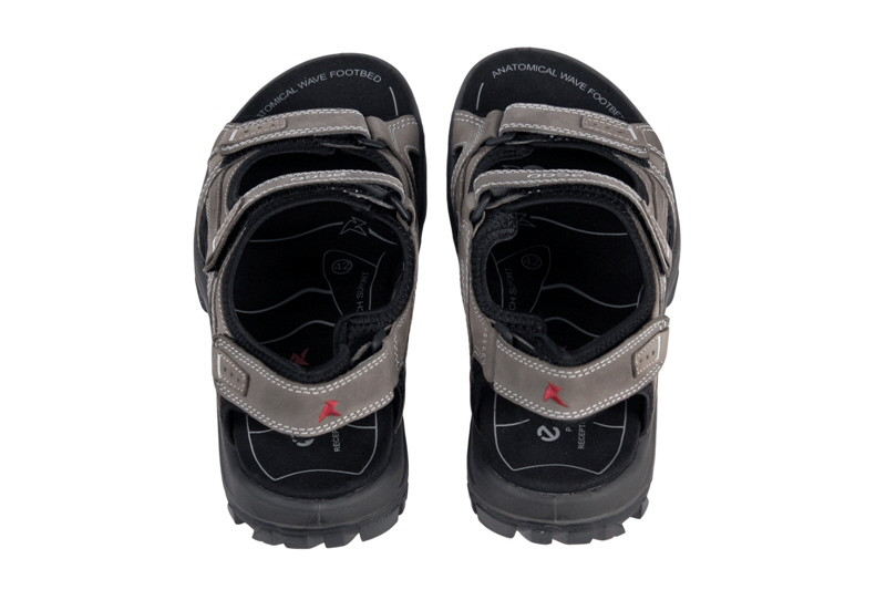 Ecco Offroad Lite Sandale in warm grey grau