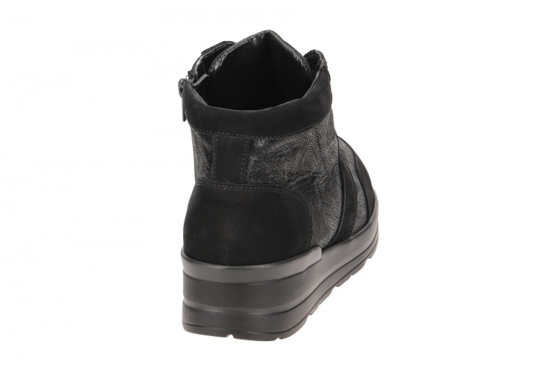 Waldläufer M-Sarah Stiefeletten schwarz Spezialweite M