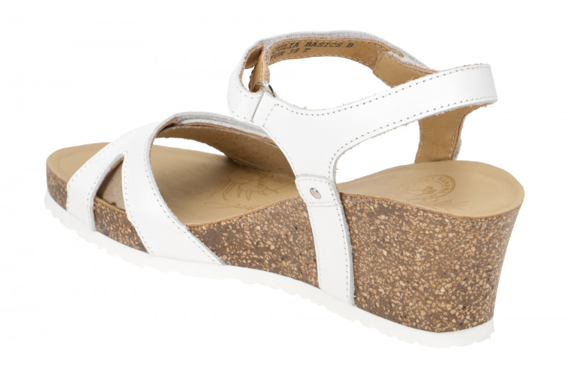 Panama Jack Julia Basics B17 Keil Sandale weiß