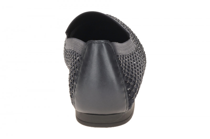 Gabor Slipper Loafer blau Strass Funkel 85.216.49