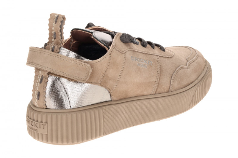 CRICKIT Paria Stretch Sneaker beige grau metallic