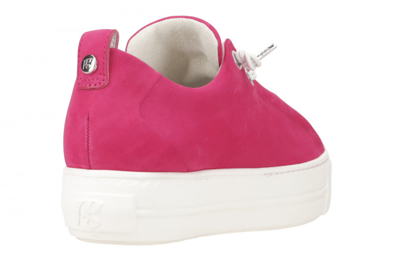 Paul Green Sneaker Plateau Schuhe pink Nubuck 5017
