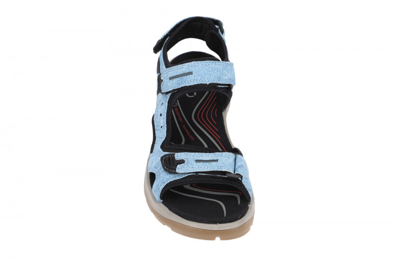 Ecco Offroad Damen Sandale hellblau indigo