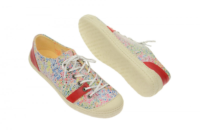 Eject Dass Schuhe weiß bunte Punkte Gr 36