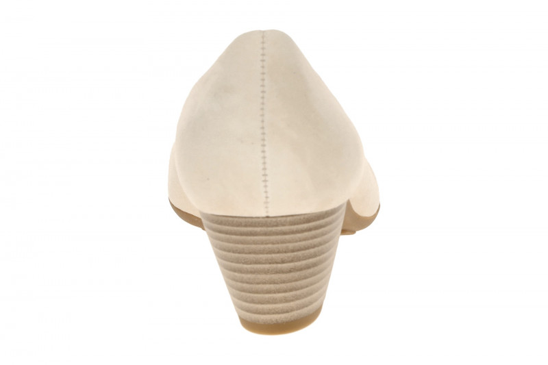 Gabor Pumps beige powder Samt Velour 3027
