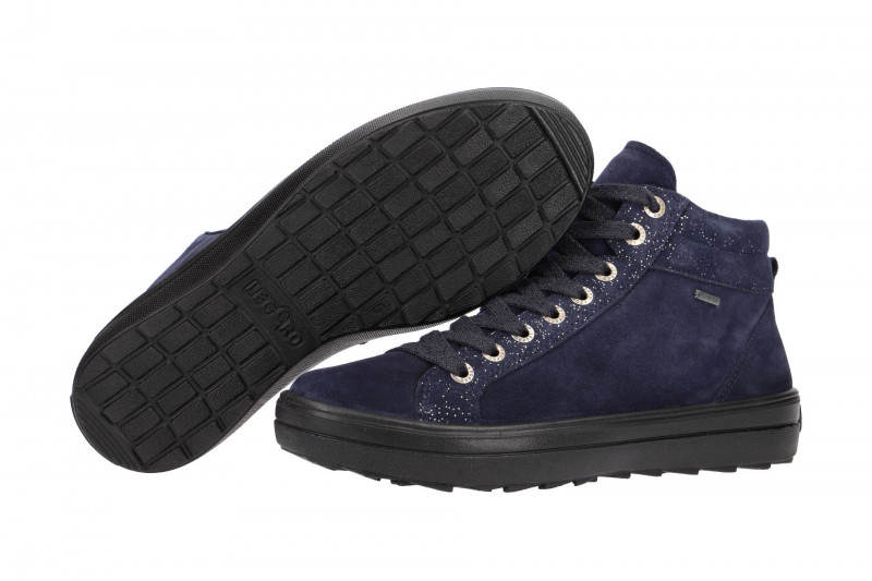 Legero Mira Schuhe blau effekt Gore-Tex