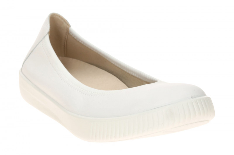Legero Silence Ballerina Schuhe weiß Nappa 435