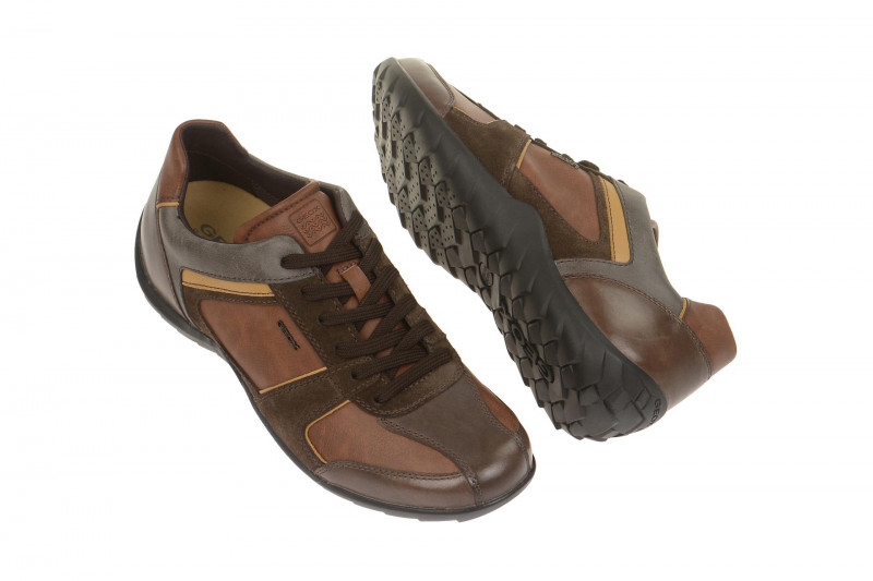 Geox Respira Pavel B Sneakers im braun mix Herrenschuhe