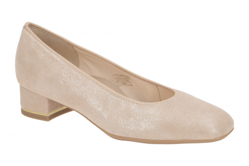 ARA Graz Pumps beige Glitzer 12-21838