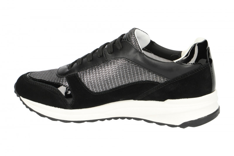 Geox Airell Sneaker Schuhe schwarz D642SC 0LY22 C1223