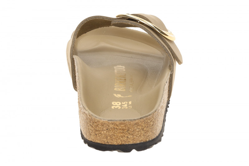 Birkenstock Madrid Big Buckle Pantolette braun tabacco 1030467