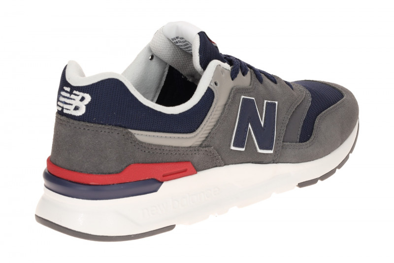 New Balance 997H Schuhe Sneakers grau blau Velour
