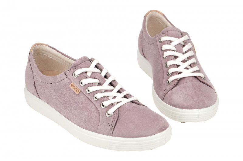Ecco Soft 7 Damen Sneaker Schuhe alt-rosa woodrose
