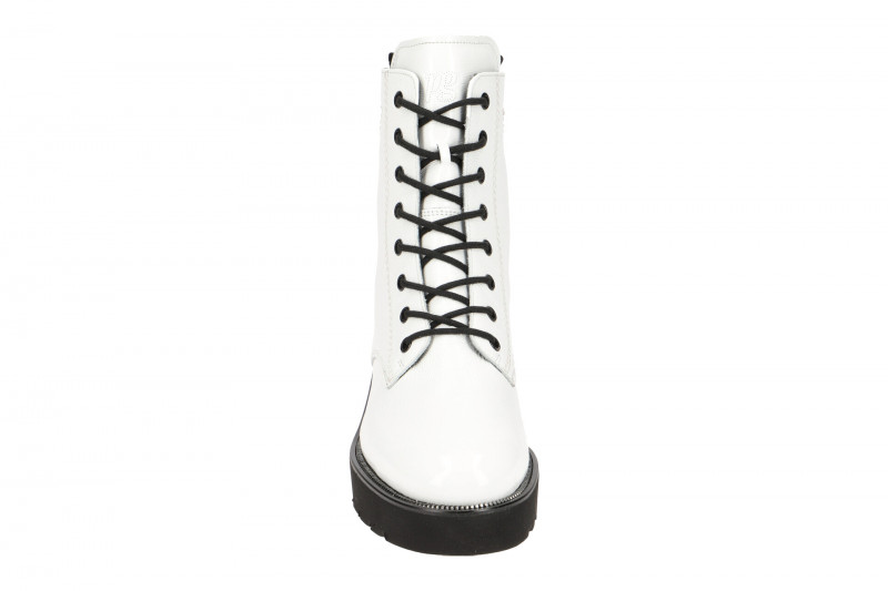 Paul Green Stiefel weiß Lack 9659