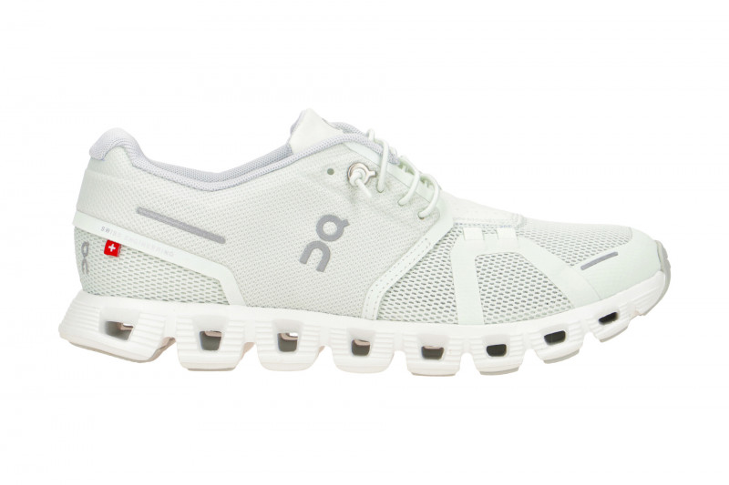 on Cloud 5 Schuhe ice weiß hellgrün Damen Sport 59.98774