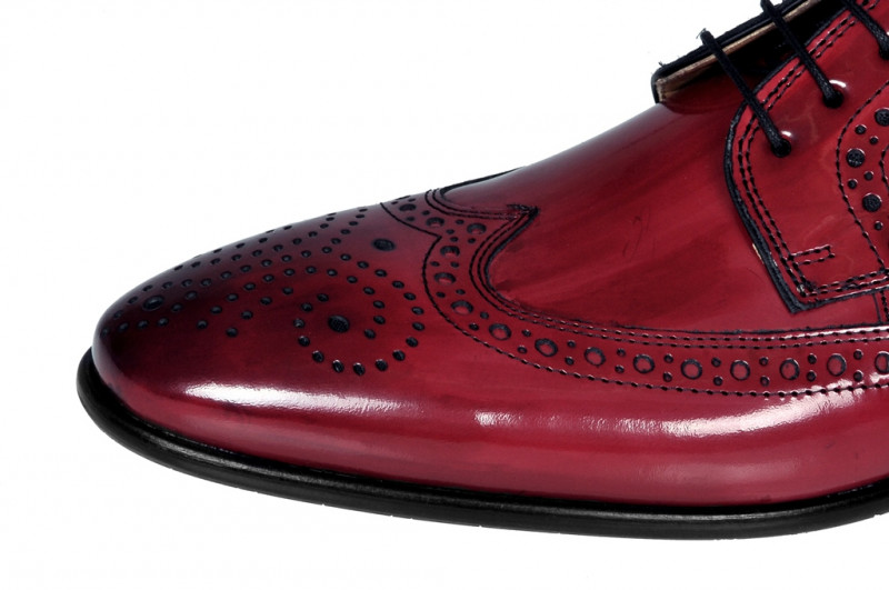 Lloyd Jenkins Schuhe in rot - Ledersohle