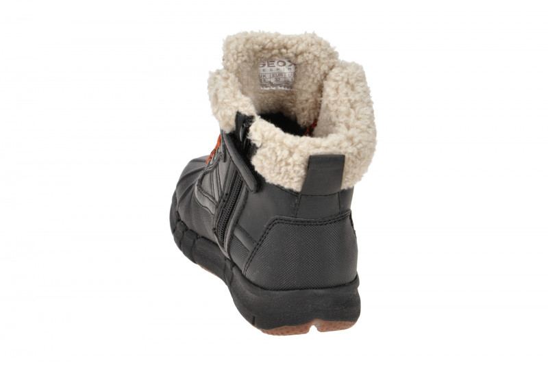 Geox Flexyper Winter Kinder Stiefel schwarz Warmfutter J269XE