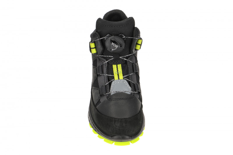 Ecco Exostrike Kinderstiefel schwarz Boa Verschluss Gore-Tex 761933