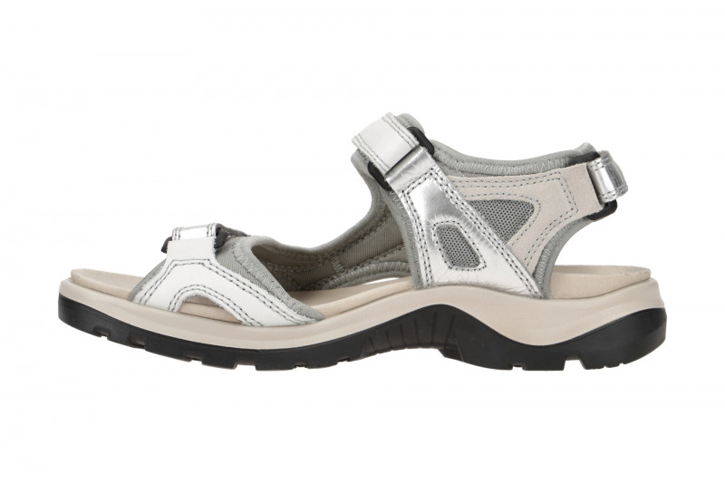 Ecco Offroad Damen Sandale grau silber multi