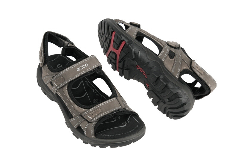 Ecco Offroad Lite Sandale in warm grey grau