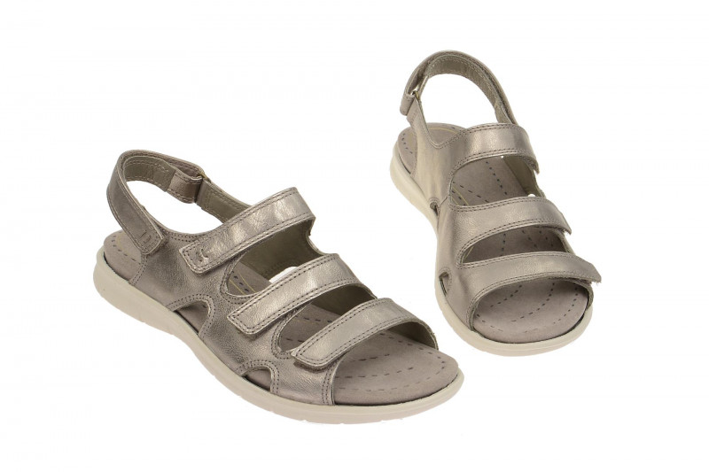 Ecco Babett Sandale grau metallic - 21401311459