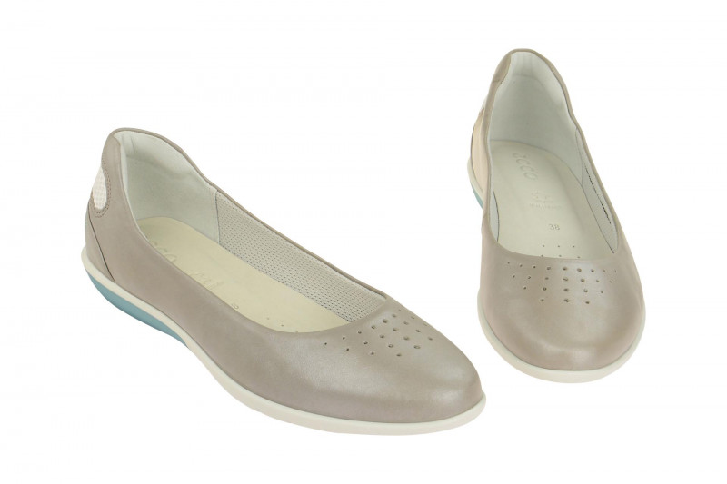 Ecco Sense Light silber grau 28453350555