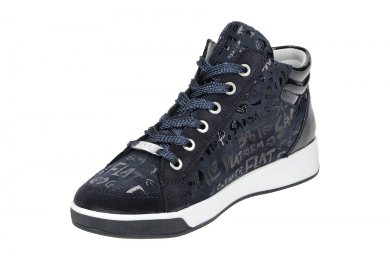 ARA Rom Schuhe Damen Sneaker blau 12-34499