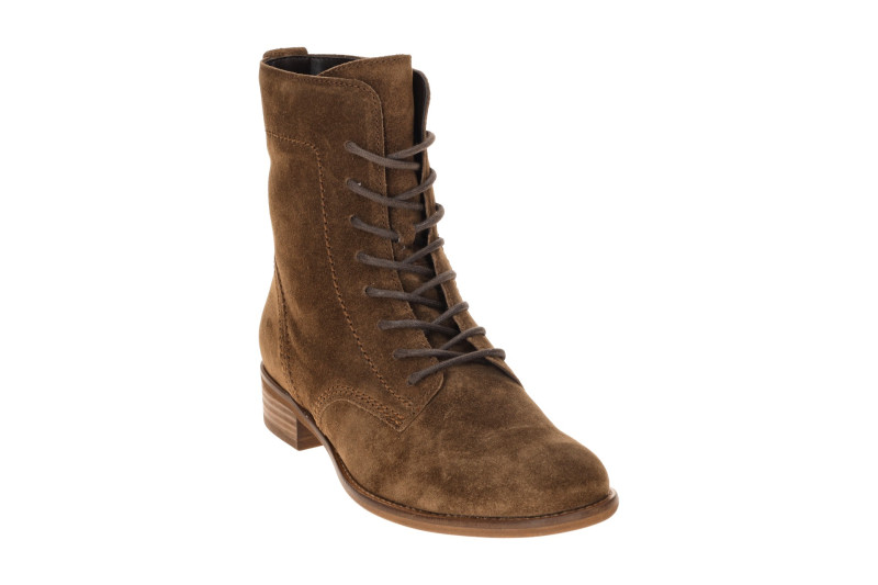 Gabor Stiefelette braun whisky Velour 8035.01.003