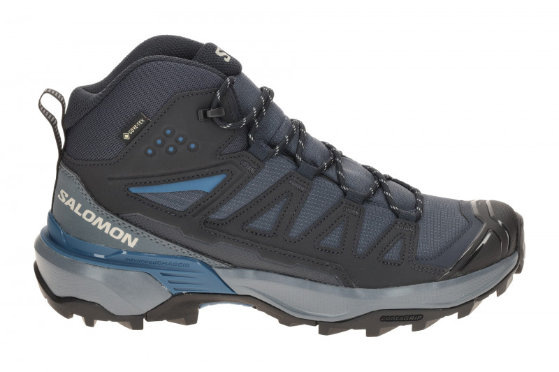 Salomon X Ultra 360 Mid Schuhe blau schwarz GORE-TEX