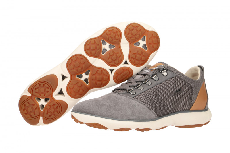 Geox Nebula Schnür Schuhe grau U92D7A
