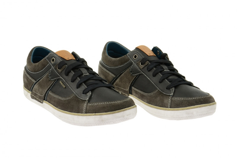 Geox Box Schuhe grau mud U44R3C