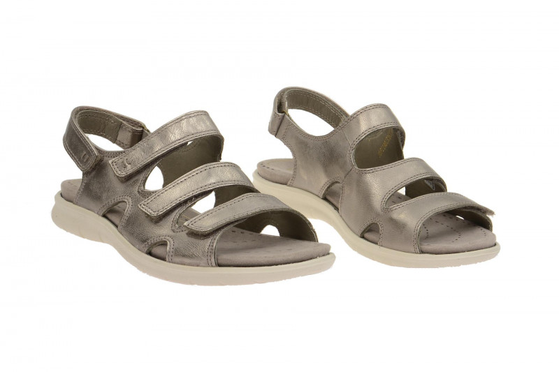 Ecco Babett Sandale grau metallic - 21401311459