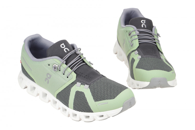 on Cloud 5 Combo Schuhe grün grau Herren Größe 46,5