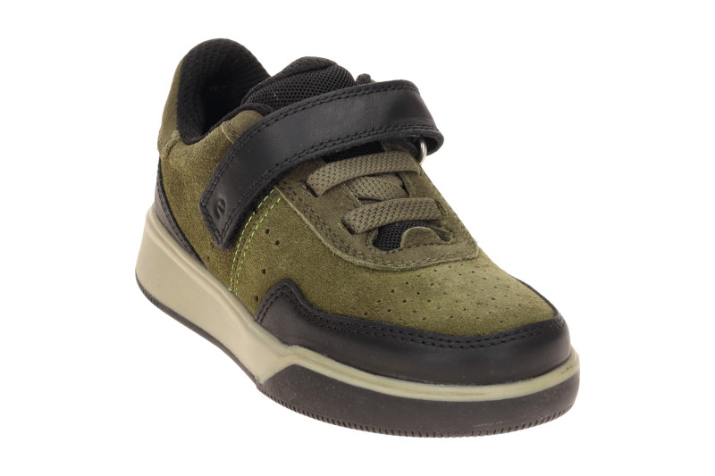 Ecco Street Court Kinder Schuhe grün schwarz 725332