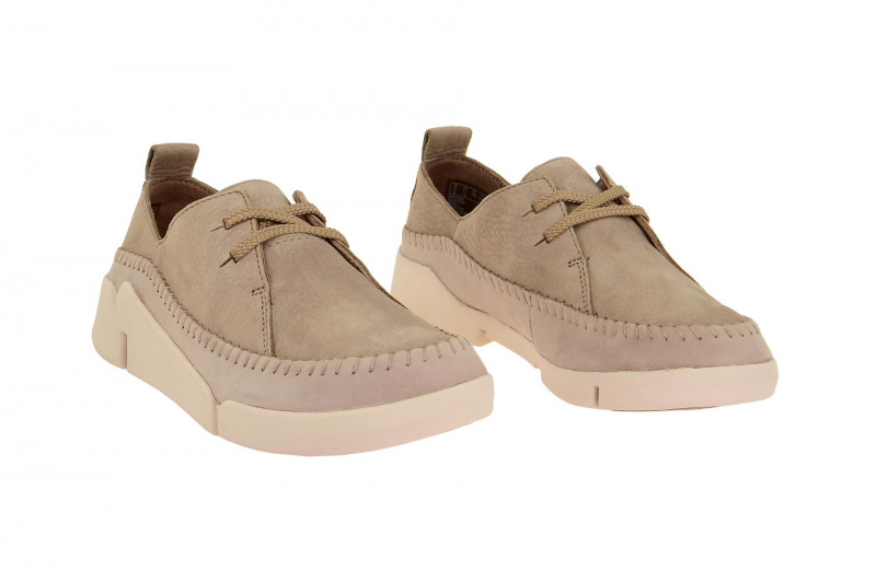 Clarks Tri Angel Schuhe grau taupe