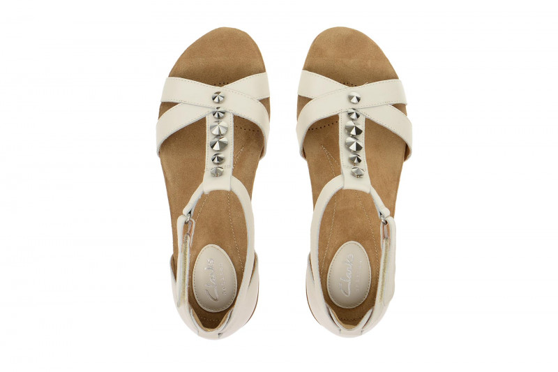 Clarks Raffi Scent Sandalen weiß 26106573