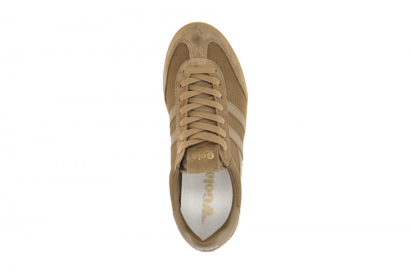 Gola Cyclone Marque Schuhe Sneakers braun Herren Flecht CMB922