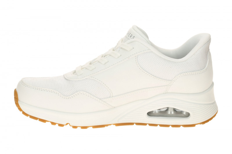 Skechers Uno Schuhe Slipper weiß Sneakers Slip-Ins 177117